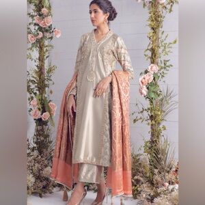 Pakistani Designer Kurta Suit Set - Haniya Jibran